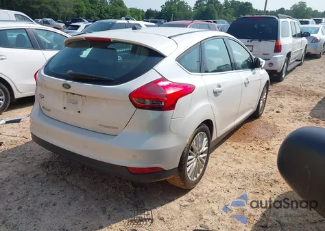 2016 Ford Focus Titanium from USA, damaged, VIN 1FADP3N28GL307942